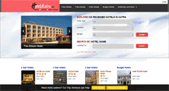 Desktop Screenshot of hotelskatra.net